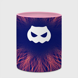 Кружка 3D DanMachi red energy, цвет: 3D-белый + розовый — фото 2