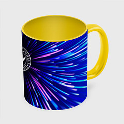 Кружка 3D Ramones neon energy, цвет: 3D-белый + желтый