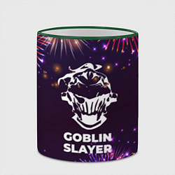 Кружка 3D Праздничный Goblin Slayer, цвет: 3D-зеленый кант — фото 2