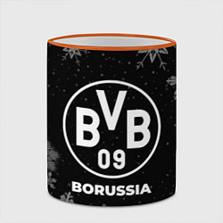 Кружка 3D Снежный Borussia, цвет: 3D-оранжевый кант — фото 2
