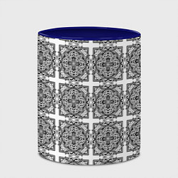 Кружка 3D Средневековье, цвет: 3D-белый + синий — фото 2