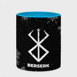 Кружка 3D Снежный Berserk, цвет: 3D-белый + небесно-голубой — фото 2