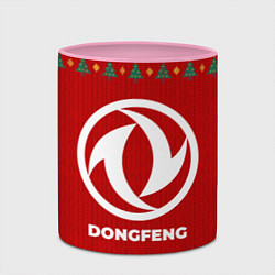 Кружка 3D Dongfeng new year, цвет: 3D-белый + розовый — фото 2