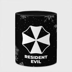 Кружка 3D Снежный Resident Evil, цвет: 3D-белый + черный — фото 2