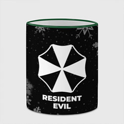 Кружка 3D Снежный Resident Evil, цвет: 3D-зеленый кант — фото 2