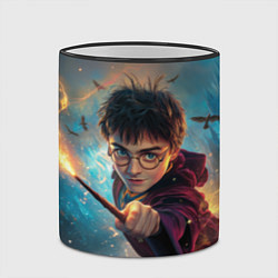 Кружка 3D Гарри Поттер и вороны, цвет: 3D-черный кант — фото 2