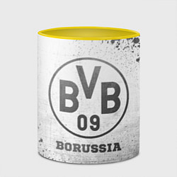 Кружка 3D Borussia - white gradient, цвет: 3D-белый + желтый — фото 2