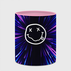 Кружка 3D Nirvana neon energy, цвет: 3D-белый + розовый — фото 2
