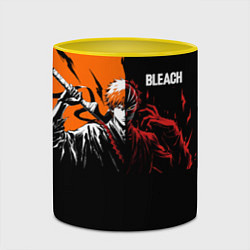 Кружка 3D Bleach Ичиго Куросаки, цвет: 3D-белый + желтый — фото 2