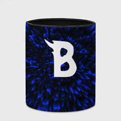Кружка 3D Beastars blue energy, цвет: 3D-белый + черный — фото 2