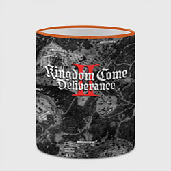 Кружка 3D Kingdom Come Deliverance 2, цвет: 3D-оранжевый кант — фото 2
