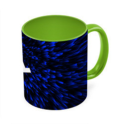 Кружка 3D Half-Life blue energy, цвет: 3D-белый + светло-зеленый