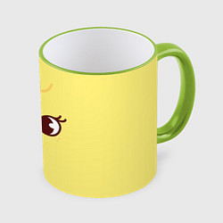 Кружка 3D BbokAri skzoo, цвет: 3D-светло-зеленый кант