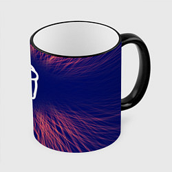 Кружка 3D Among Us red energy, цвет: 3D-черный кант