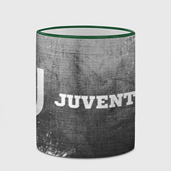 Кружка 3D Juventus - grey gradient по-горизонтали, цвет: 3D-зеленый кант — фото 2