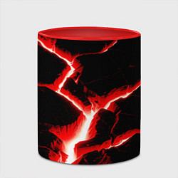 Кружка 3D The rift, цвет: 3D-белый + красный — фото 2