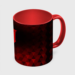 Кружка цветная Architects red poly