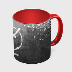 Кружка цветная Akame ga Kill - grey gradient