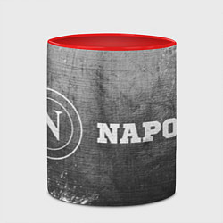 Кружка 3D Napoli - grey gradient по-горизонтали, цвет: 3D-белый + красный — фото 2