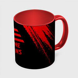 Кружка цветная Imagine Dragons - red gradient