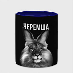 Кружка 3D Черемша мем, цвет: 3D-белый + синий — фото 2