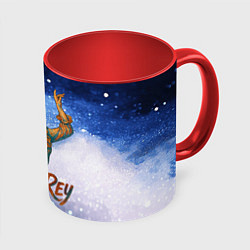 Кружка цветная Lana Del Rey танцует