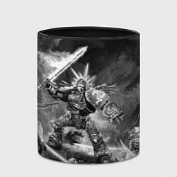 Кружка 3D Робаут Жиллиман - Ультрамарины Warhammer, цвет: 3D-белый + черный — фото 2