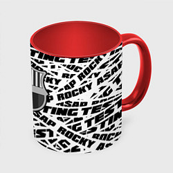 Кружка 3D AAP Rocky barcelona, цвет: 3D-белый + красный