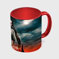 Кружка цветная Главные герои Хищник планета смерти