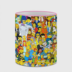 Кружка 3D Simpsons Stories, цвет: 3D-розовый кант — фото 2