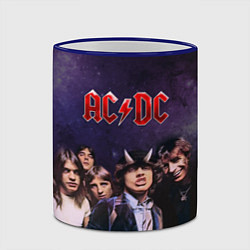 Кружка 3D AC/DC, цвет: 3D-синий кант — фото 2