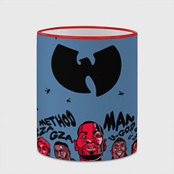 Кружка 3D Wu-Tang Clan: Method Man, цвет: 3D-красный кант — фото 2