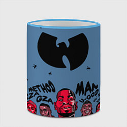 Кружка 3D Wu-Tang Clan: Method Man, цвет: 3D-небесно-голубой кант — фото 2