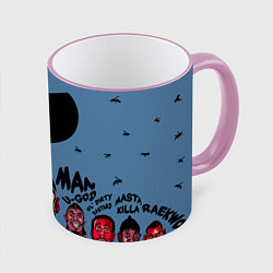 Кружка 3D Wu-Tang Clan: Method Man, цвет: 3D-розовый кант