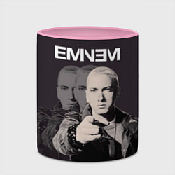 Кружка 3D Eminem: You, цвет: 3D-белый + розовый — фото 2