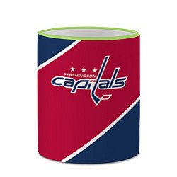 Кружка 3D Washington capitals, цвет: 3D-светло-зеленый кант — фото 2