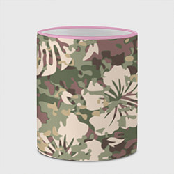 Кружка 3D Камуфляж, цвет: 3D-розовый кант — фото 2