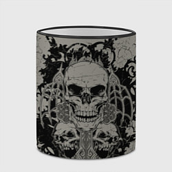 Кружка 3D Skulls, цвет: 3D-черный кант — фото 2
