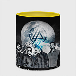 Кружка 3D Linkin Park: Moon, цвет: 3D-белый + желтый — фото 2