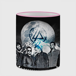 Кружка 3D Linkin Park: Moon, цвет: 3D-розовый кант — фото 2