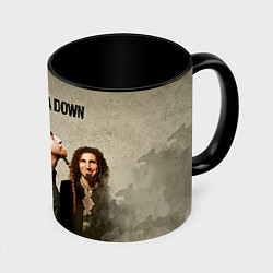 Кружка 3D System of a Down, цвет: 3D-белый + черный