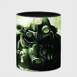 Кружка 3D Fallout Robot, цвет: 3D-белый + черный — фото 2