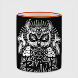 Кружка 3D BMTH Owl, цвет: 3D-оранжевый кант — фото 2