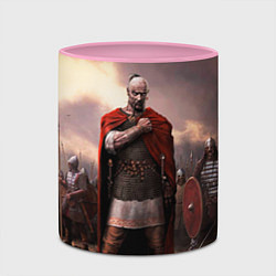 Кружка 3D Князь Святослав Игоревич, цвет: 3D-белый + розовый — фото 2