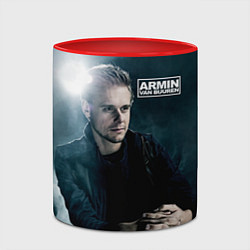 Кружка 3D Armin Van Buuren, цвет: 3D-белый + красный — фото 2