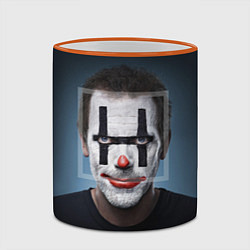 Кружка 3D Clown House MD, цвет: 3D-оранжевый кант — фото 2