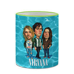 Кружка 3D Nirvana: Water, цвет: 3D-светло-зеленый кант — фото 2