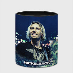 Кружка 3D Nickelback: Chad Kroeger, цвет: 3D-белый + черный — фото 2