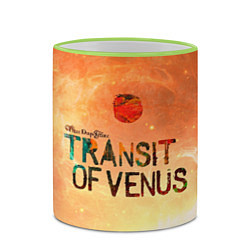 Кружка 3D TDG: Transin of Venus, цвет: 3D-светло-зеленый кант — фото 2