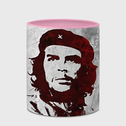 Кружка 3D Че Гевара, цвет: 3D-белый + розовый — фото 2